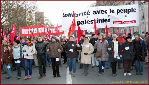 24.01.0¨Paris Manifestation Palestine Force Ouvriere